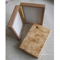 Handmade Burled Wood Fly Fishing Box